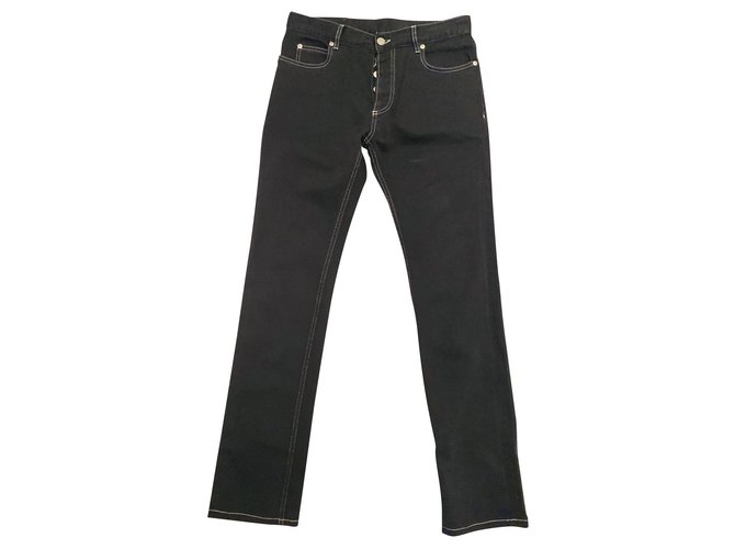 Jeans slim blu scuro Maison Martin Margiela Blu navy