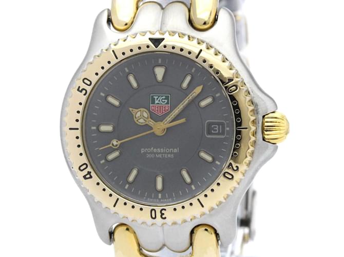 TAG HEUER Sel Orologio da Uomo in Acciaio Placcato Oro WG1220