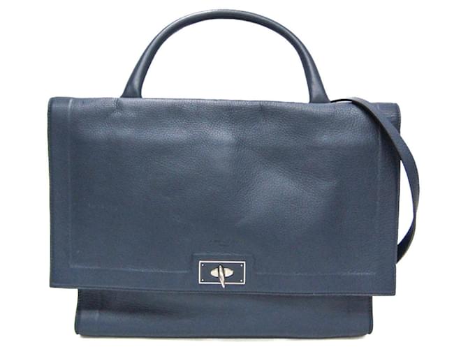Borsa in pelle da uomo Givenchy in blu navy