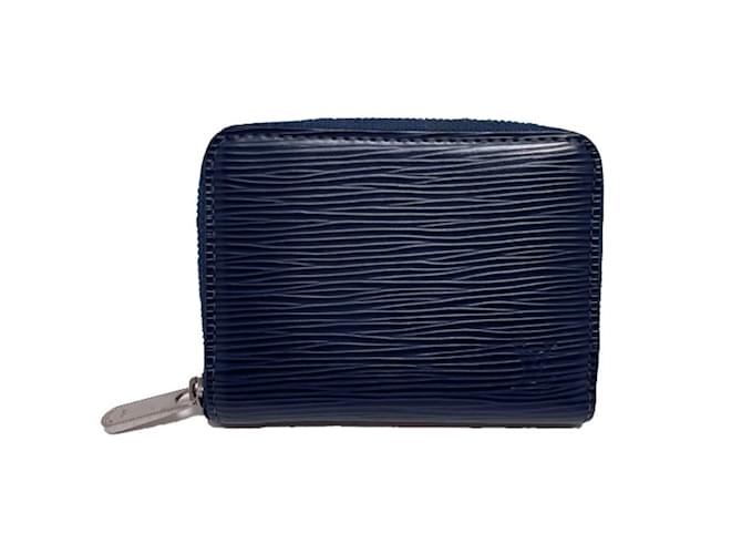 Zippy Portafoglio Epi Louis Vuitton Blu navy
