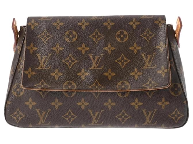 Borsa a mano Looping Monogram Louis Vuitton Marrone