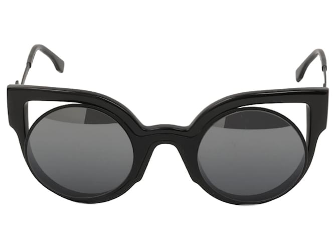 Occhiali da sole FENDI in plastica Nero