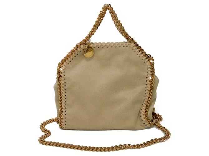 Stella Mc Cartney Borsa Tote Tiny Falabella di Stella McCartney Beige