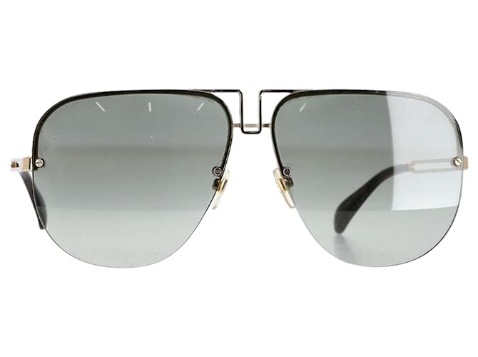 Occhiali da sole aviator Givenchy 7126/2 in metallo argento Metallico