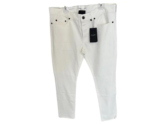 Saint Laurent Denim Bianco