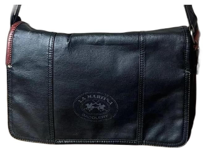 Autre Marque borsa LA MARTINA nera in pelle Nero