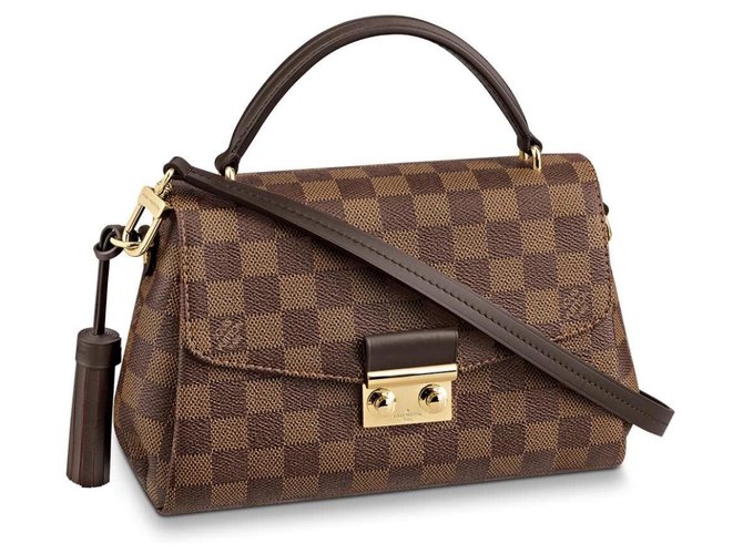 Borsa a croisette Louis Vuitton Marrone