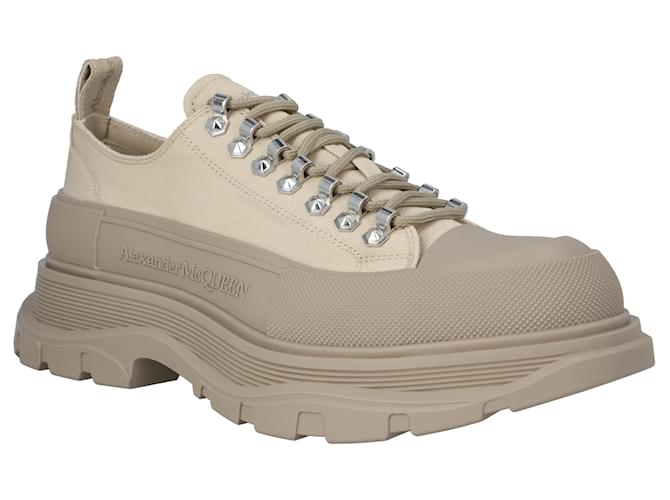 Sneaker Tread Alexander McQueen 'Beige' Marrone