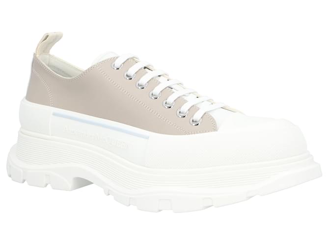 Sneaker Tread Alexander McQueen 'Beige Grigio' Marrone