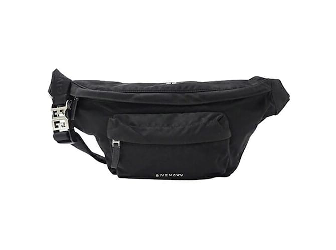 Borsa a tracolla in nylon nero Givenchy