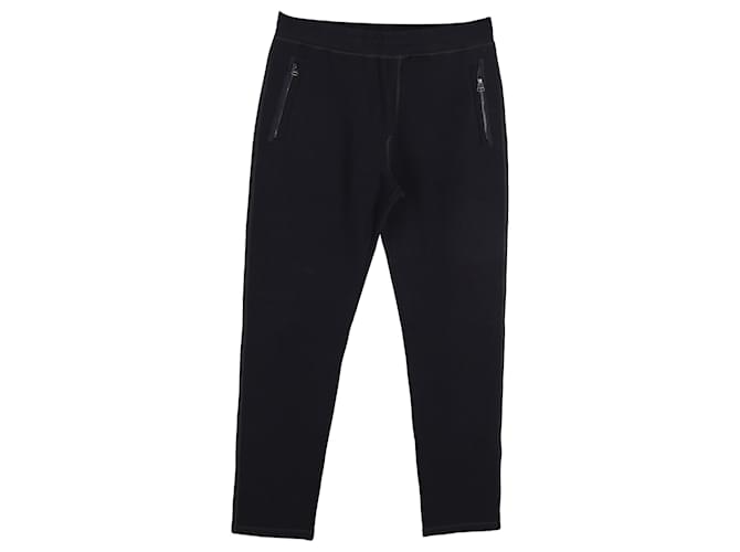 Pantaloni da jogging Lanvin in cotone nero