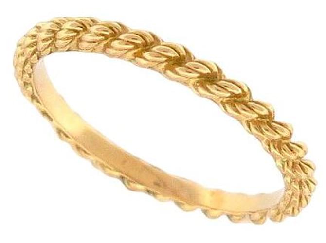 ANELLO NUOVO BOUCHERON SERPENT BOHEME ORO GIALLO 18K 1.8GR D'oro
