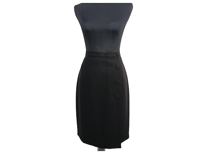 Gonna nera Thierry Mugler vintage anni '90 Nero