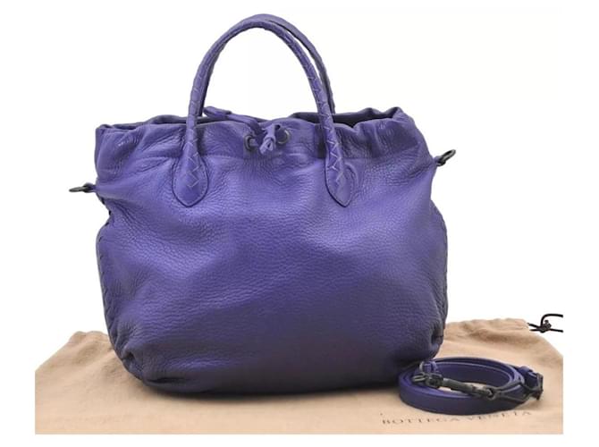 BORSA A SPALLA IN PELLE INTRECCIATO 2 IN 1 BOTTEGA VENETA Porpora