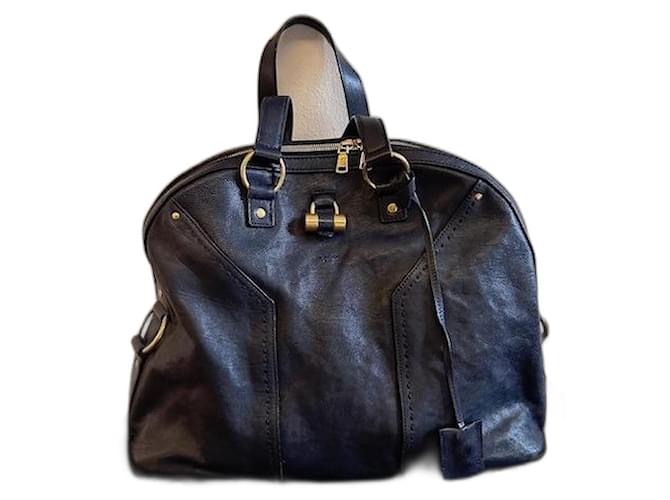 Yves Saint Laurent YSL modello Muse II Blu navy