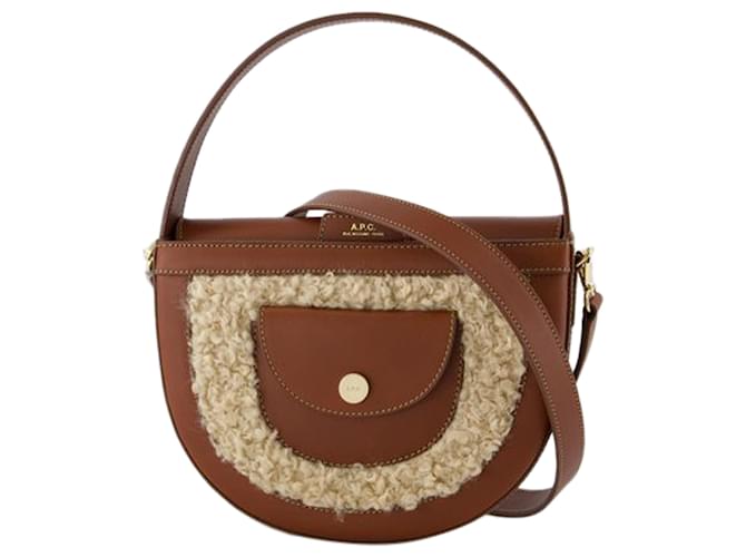 Apc Borsa Piccola a Tracolla - A.P.C. - Sintetico - Nocciola Marrone