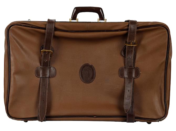 Bagaglio in pelle grande Trussardi Marrone