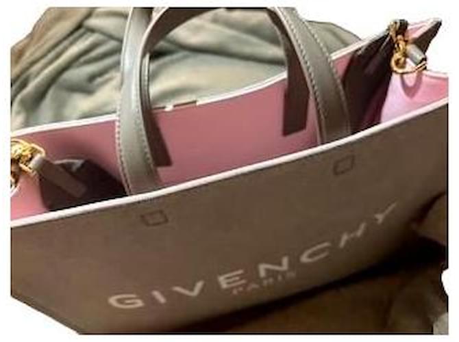Givenchy Borsa G-Tote media Rosa Grigio