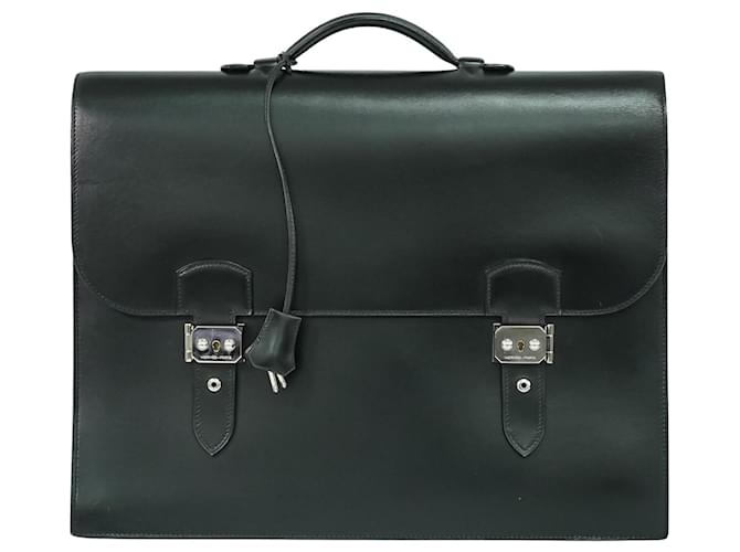 Sac à dépêches Borsa da spedizione Hermès Nero