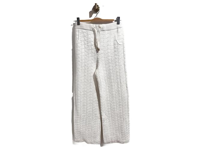 Pantaloni BALMAIN T.International S Tessuto Bianco