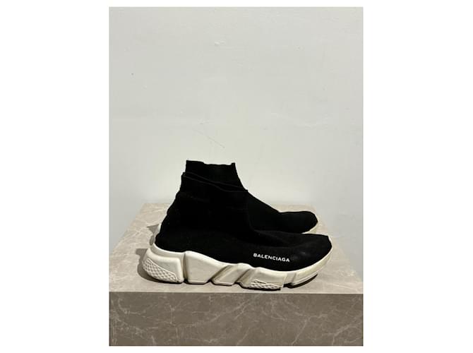 BALENCIAGA Sneakers T.EU 40 Tessuto Nero