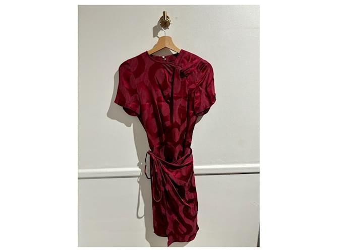 ISABEL MARANT Abiti T.FR 34 Viscosa Bordò