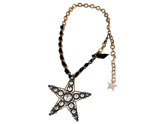 Collana/spilla Lanvin Nero D'oro