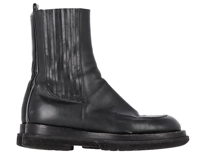 Stivaletti Chelsea Magda Butrym in pelle nera Nero