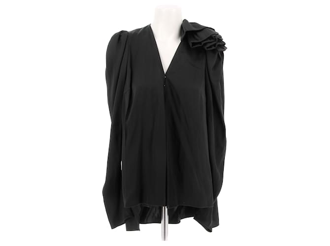 Magda Butrym tops T.FR 34 Seta Nero