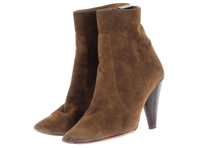 Stivaletti Isabel Marant T.EU 38 Camoscio Marrone