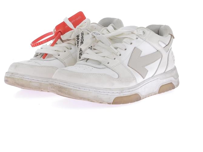 Off White Scarpe Off-White T.EU 39 Pelle Bianco