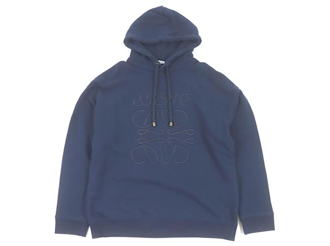 Hoodie Relaxed Fit Ricamato Anagramma Loewe