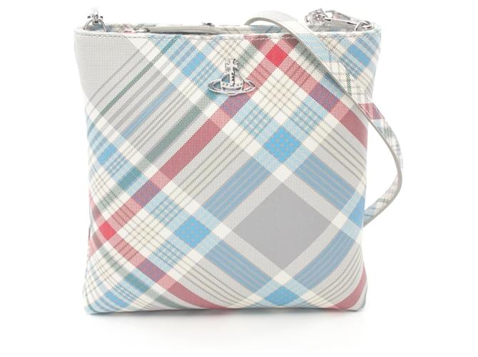 Borsa a spalla in tela rivestita in PVC Vivienne Westwood Red Label 51160005UL0057O101 Grigio