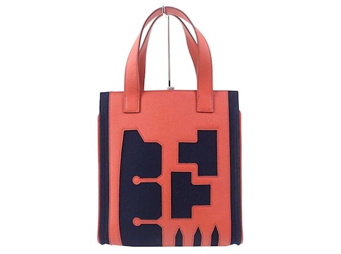 Borsa tote Epsom Petit h di Hermès in rosa corallo