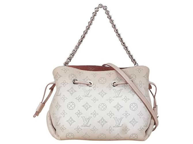 Borsa 2 in 1 Bella Monogram Mahina di Louis Vuitton Rosa
