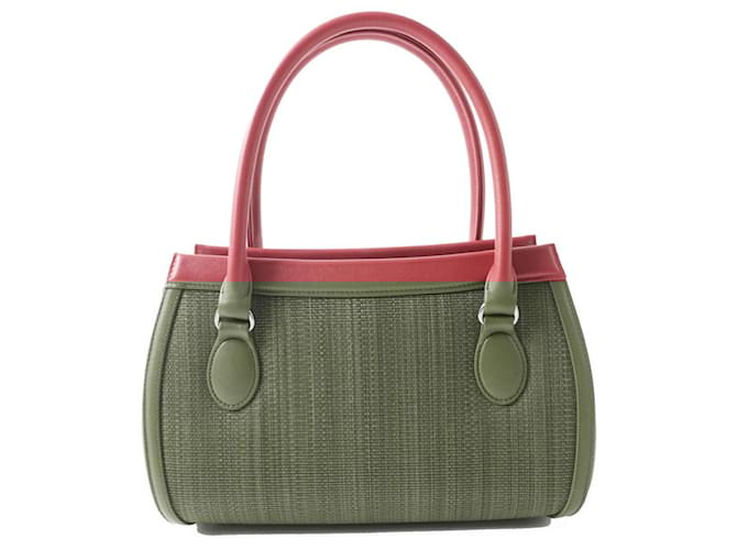 Autre Marque Borsa a mano in pelle di vitello Comtesse Rosso