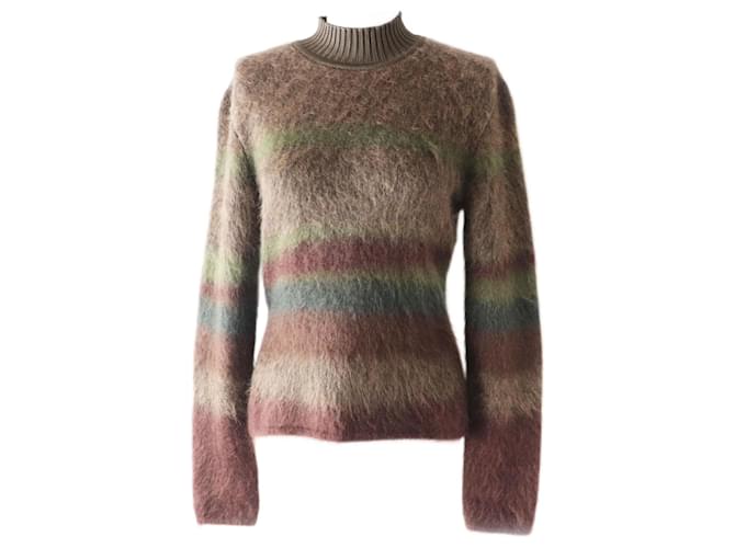 Top in Maglia Hermès Marrone