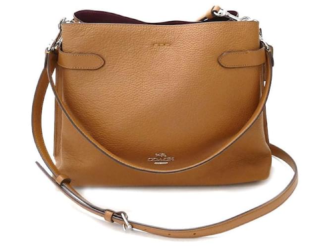 Borsa a spalla 2 in 1 in pelle COACH Hanna