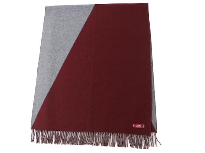Sciarpa châle in cashmere 100% Hermès bicolore