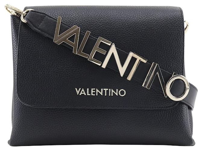 Borsa a spalla in pelle Valentino Alexia VBS5A803 Nero