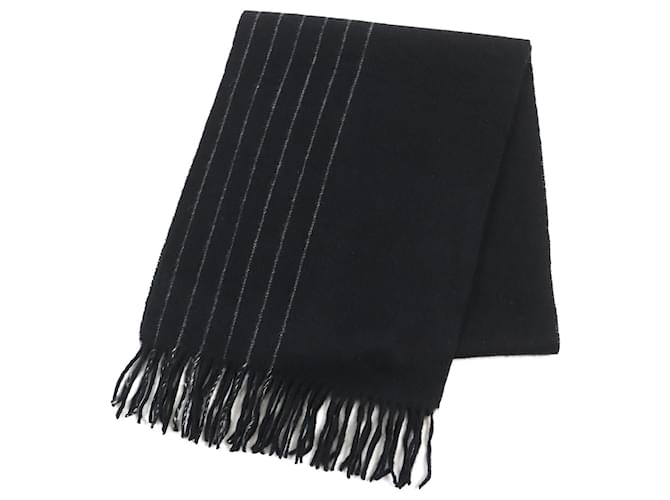 Sciarpa in cashmere a righe con frange Paul Smith