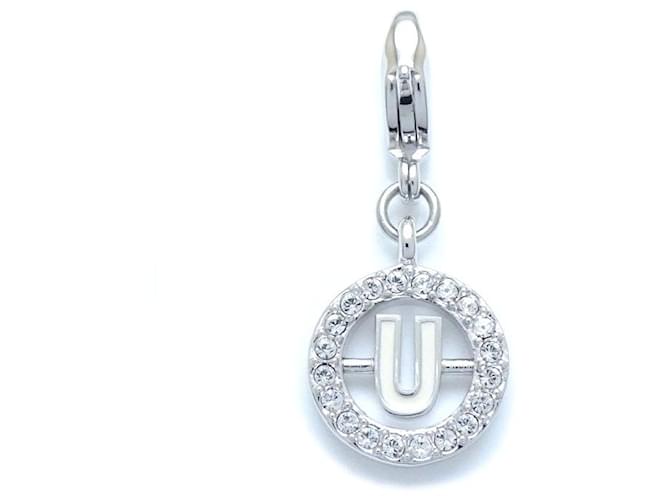 Pendente in cristallo Swarovski placcato argento