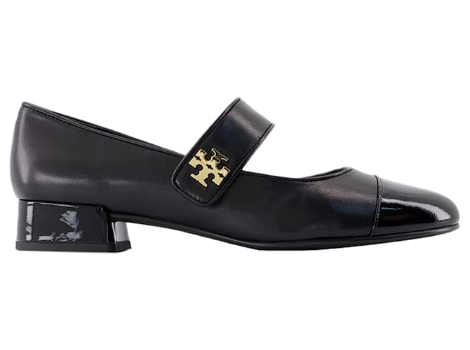 Ballerine Mary Jane con punta tonda - Tory Burch - Pelle - Nero