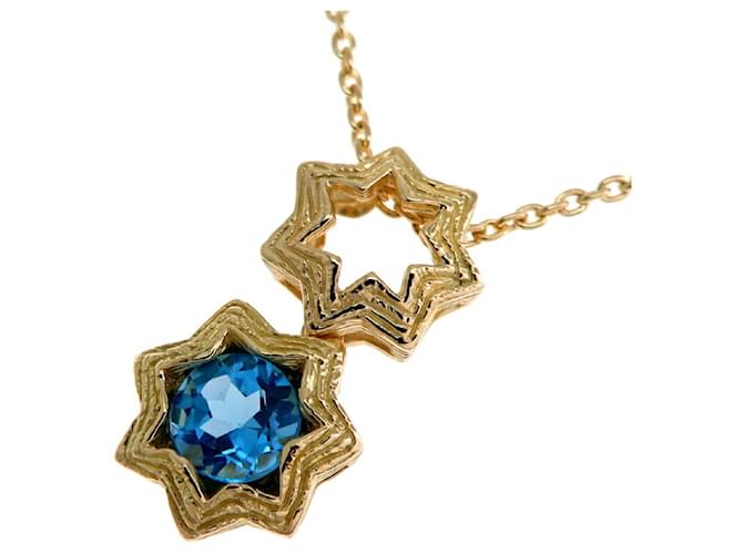 Collana in topazio blu Yves Saint Laurent