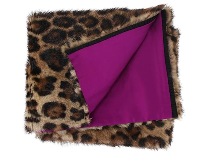 Autre Marque A.N.G.E.L.O. Vintage Cult Stola Animaliere Marmotta - Anni 2020