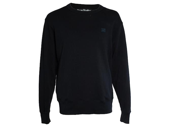 Acne Studios, maglione nero a collo rotondo