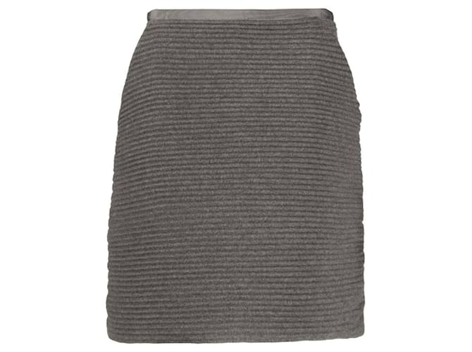 Gonna mini grigia Gianfranco Ferré - anni 2000 Grigio