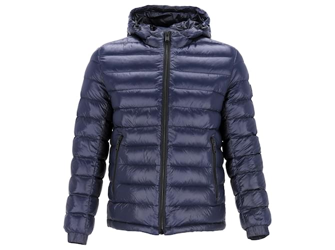 Giacca trapuntata Boss Hugo Boss in nylon blu navy