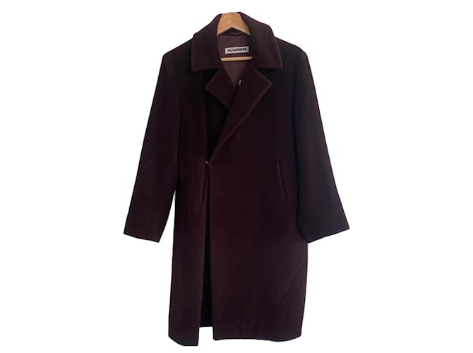 Jil Sander Cappotto Bordò