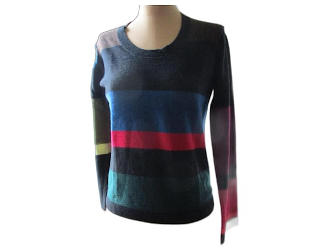 Sonia Rykiel Maglione di cashmere, taglia 44. Multicolore